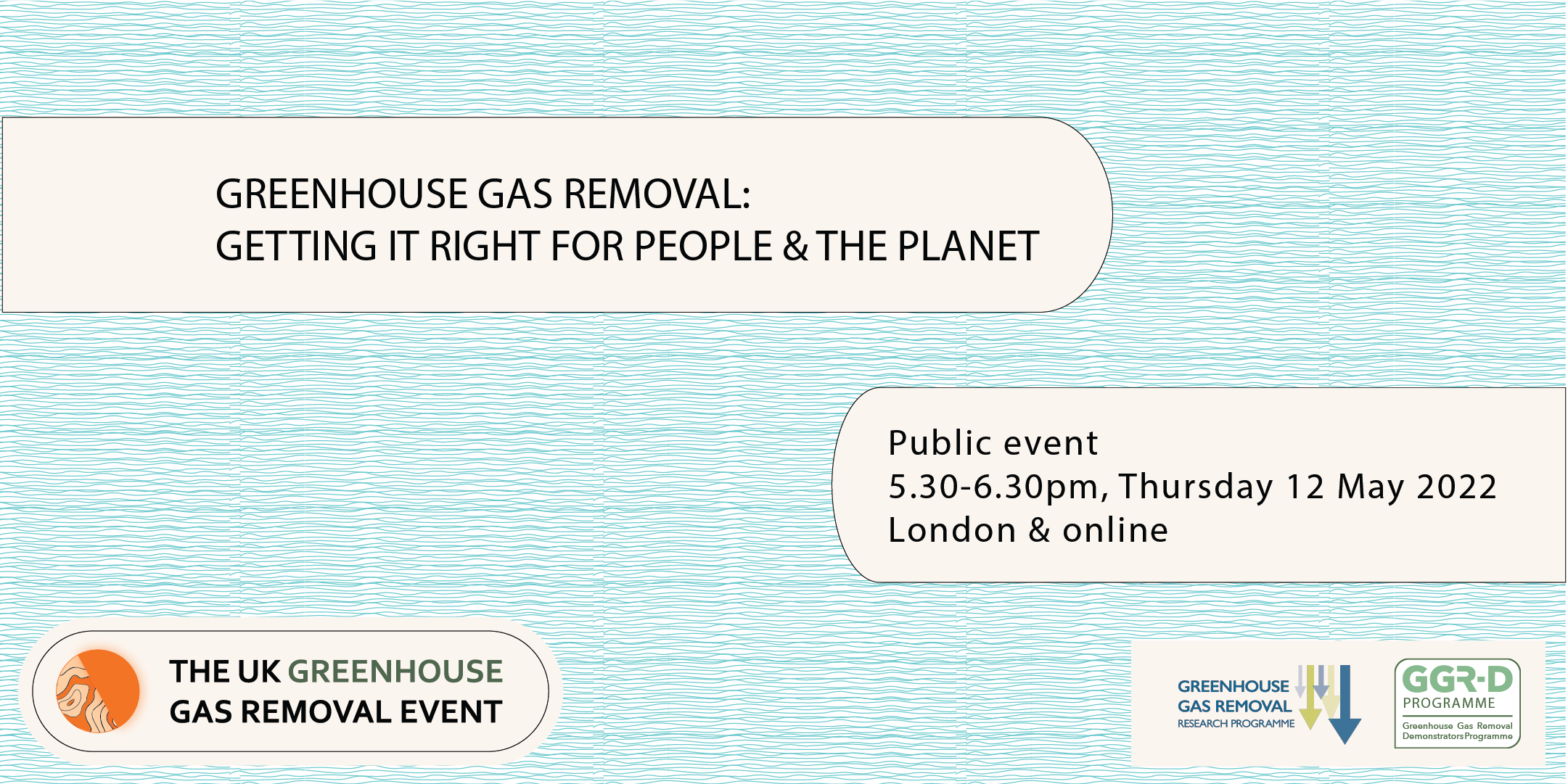 Event banner showing details of event