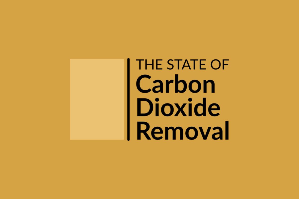 The State of Carbon Dioxide Removal Report – Launch of 2nd Edition