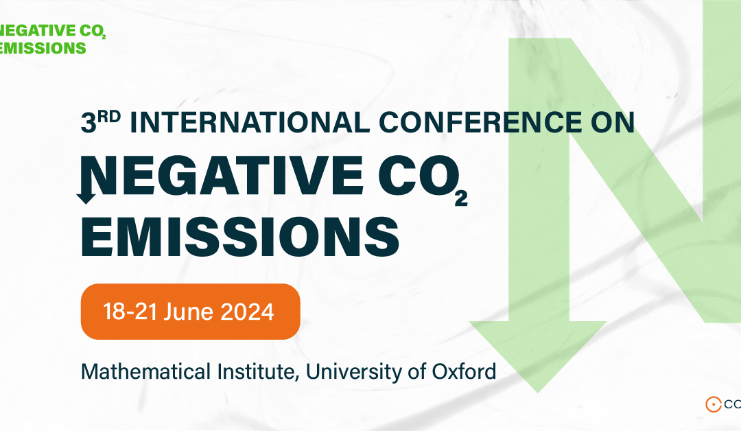 3rd International Conference on Negative CO₂ Emissions