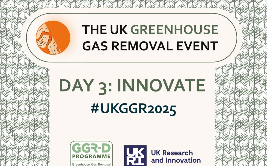 The UK GGR Event Day 3: Innovate