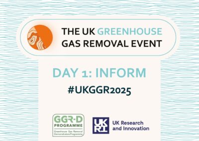The UK GGR Event Day 1: Inform