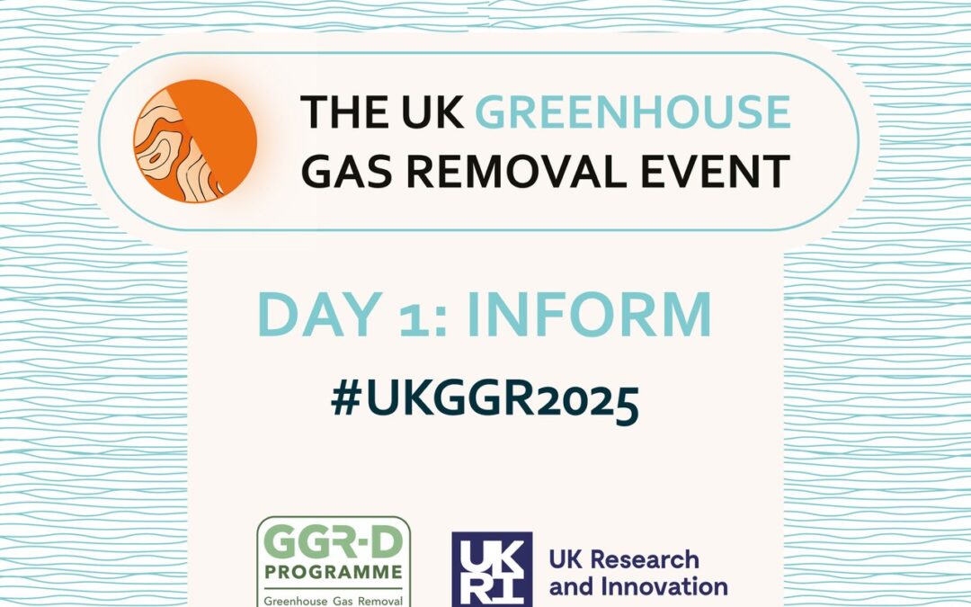 The UK GGR Event Day 1: Inform