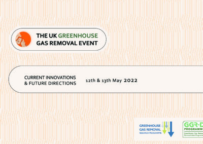The UK GGR Event: Current Innovations & Future Directions