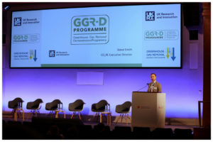 Steve Smith speaks at UK GGR Event