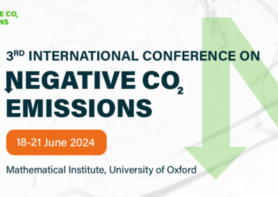 3rd International Conference on Negative CO₂ Emissions